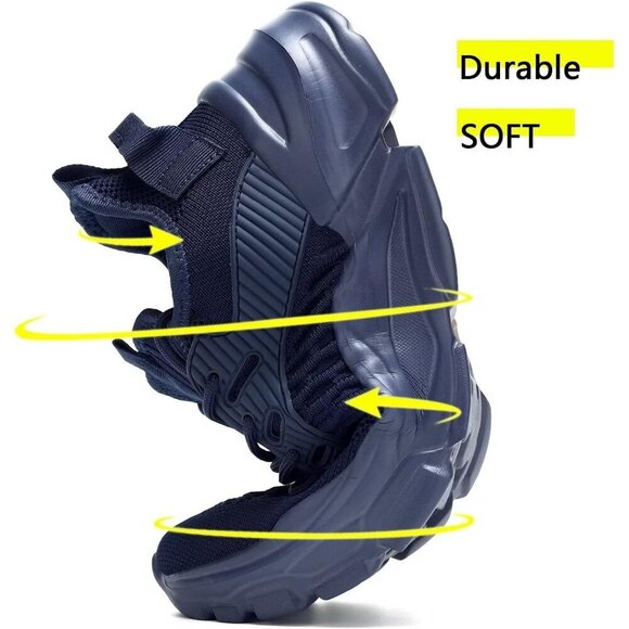 Men\'s Mesh Blue Non Slip, Breathable, Athletic Sports Fashion Sneakers Shoes main image 7